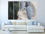 Multi panel canvas Multi panel wall art Contemporary art Abstract wall art Abstract painting Home decor gift  Extra large wall art