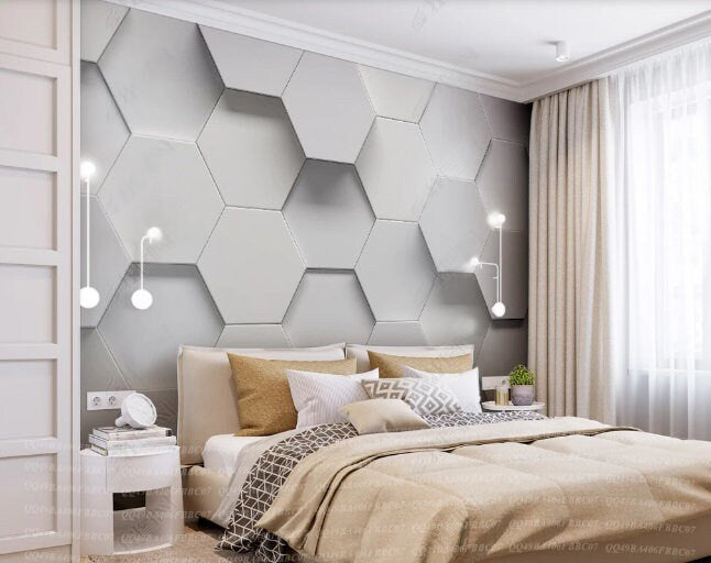 Abstract wallpaper Peel and stick wallpaper Photo wallpaper Textured wallpaper adhesive wallpaper geometric wallpaper 3d wall mural