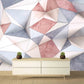 Abstract wallpaper Peel and stick wallpaper Photo wallpaper kitchen wallpaper removable wallpaper geometric wallpaper 3d wall mural