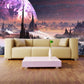 Boy wallpaper Space decor Removable wallpaper Textured wallpaper nursery wallpaper vinyl wallpaper 3d wall mural Art wallpaper