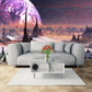 Boy wallpaper Space decor Removable wallpaper Textured wallpaper nursery wallpaper vinyl wallpaper 3d wall mural Art wallpaper