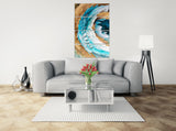 Large abstract art Abstract wall art paintings on canvas, home wall decor, wall art sets, extra large wall art, multi panel wall art