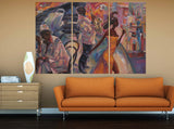 Music wall art jazz wall decor jazz club decor African american wall art Black woman wall art saxophone wall art jazz canvas print