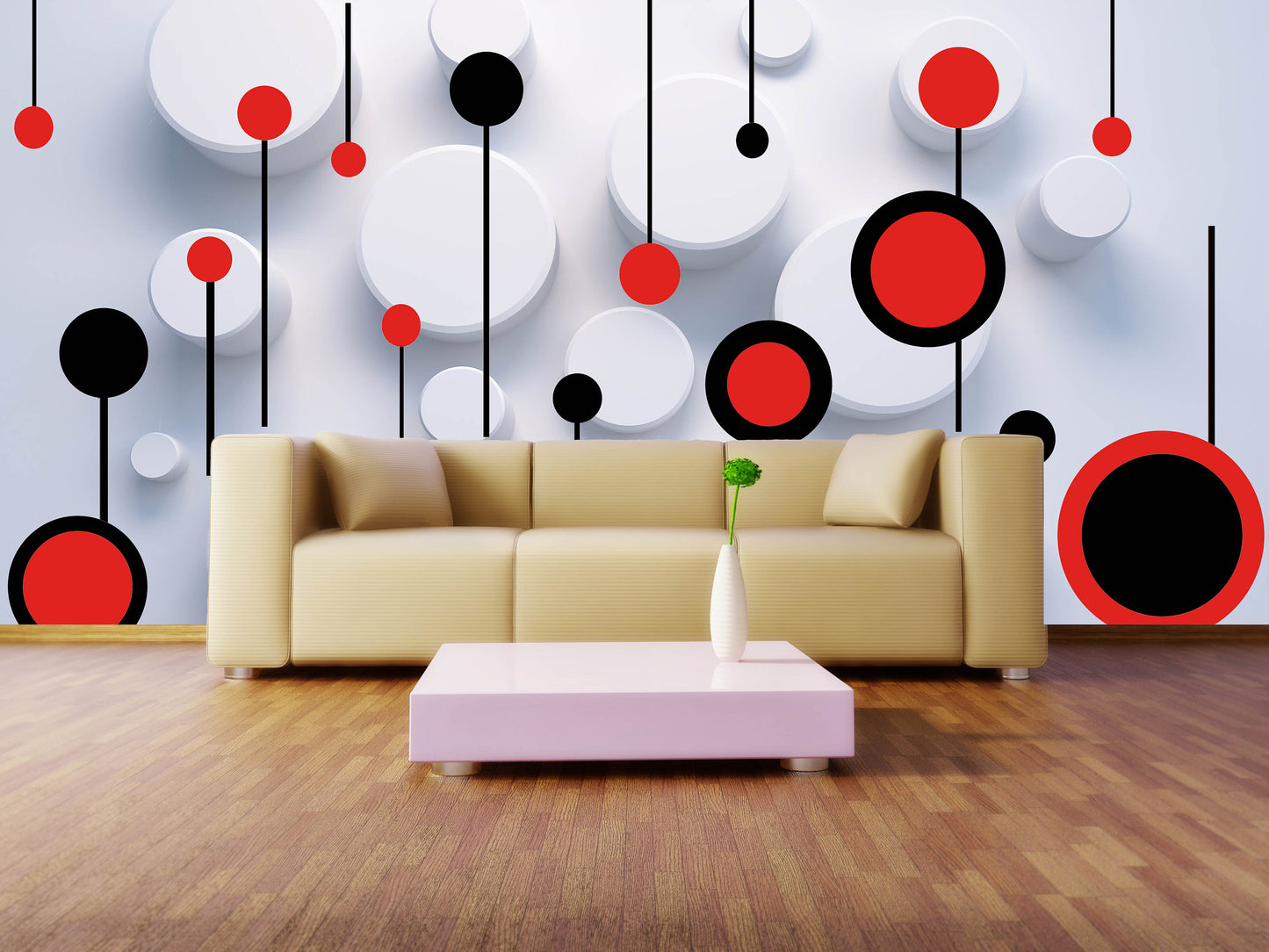 Abstract wallpaper Minimalist wall decor Peel and stick wallpaper Photo wallpaper Removable wallpaper art deco wallpaper Bedroom wall decor