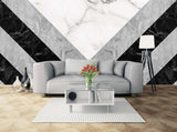 Marble wallpaper Abstract wallpaper Peel and stick wallpaper Black and white wallpaper removable wallpaper Geometric wallpaper