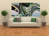 Abstract wall art paintings on canvas Home wall decor Canvas painting Housewarming and wedding gift