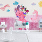 Nursery girl wallpaper Blush wallpaper Removable wallpaper Textured wallpaper nursery wallpaper vinyl wallpaper Wall mural photography