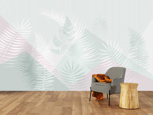 Herb prints wall art Geometric wallpaper Abstract wallpaper Peel and stick wallpaper Photo wallpaper Removable wallpaper