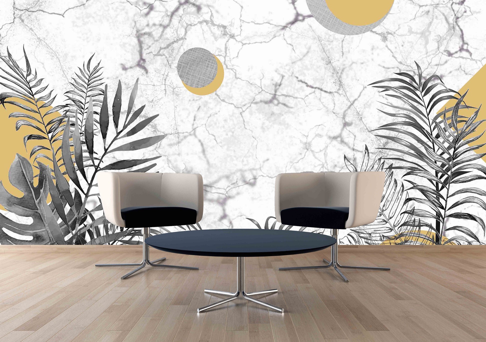 Modern luxury wallpaper Herb marble prints wall art Abstract Geometric Peel and stick Removable Photo wallpaper Self adhesive mural