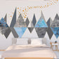 Geometric wallpaper Temporary wallpaper 3d wall mural Abstract wallpaper Peel and stick wallpaper Self adhesive mural removable wallpaper