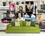Marilyn Monroe wallpaper Peel and stick wall mural vintage Home wall decor Self adhesive mural wall paper mural Photo wallpapers