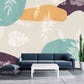 Herb prints wall art Abstract wallpaper Peel and stick wall mural Removable photo wallpaper wall sticker line wall sticker