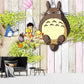 Anime figure Self adhesive mural Nursery wallpaper Wall print art Home wall decor Peel and stick Giant wall mural Asian wall art