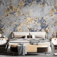 Abstract art deco wallpaper peel and stick wall mural, removable photo wallpaper, giant vinyl wall murals, canvas wallpaper