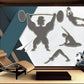 Gym wallpaper peel and stick wall mural, modern wallpaper, vinyl wallpaper wall covering stick on wallpaper boy room, sport room wallpaper