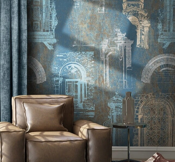 Baroque wallpaper peel and stick mural removableself adhesive wallpaper living room bedroom wall covering Victorian wallpaper