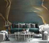 Modern abstract wallpaper peel and stick wall mural, art deco giant vinyl wallpaper, canvas wall mural bedroom, living room