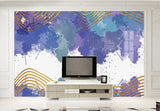 Bright wallpaper, abstract peel and stick wallpaper, art deco wall mural photography, wall decoration covering, colorful wall decals